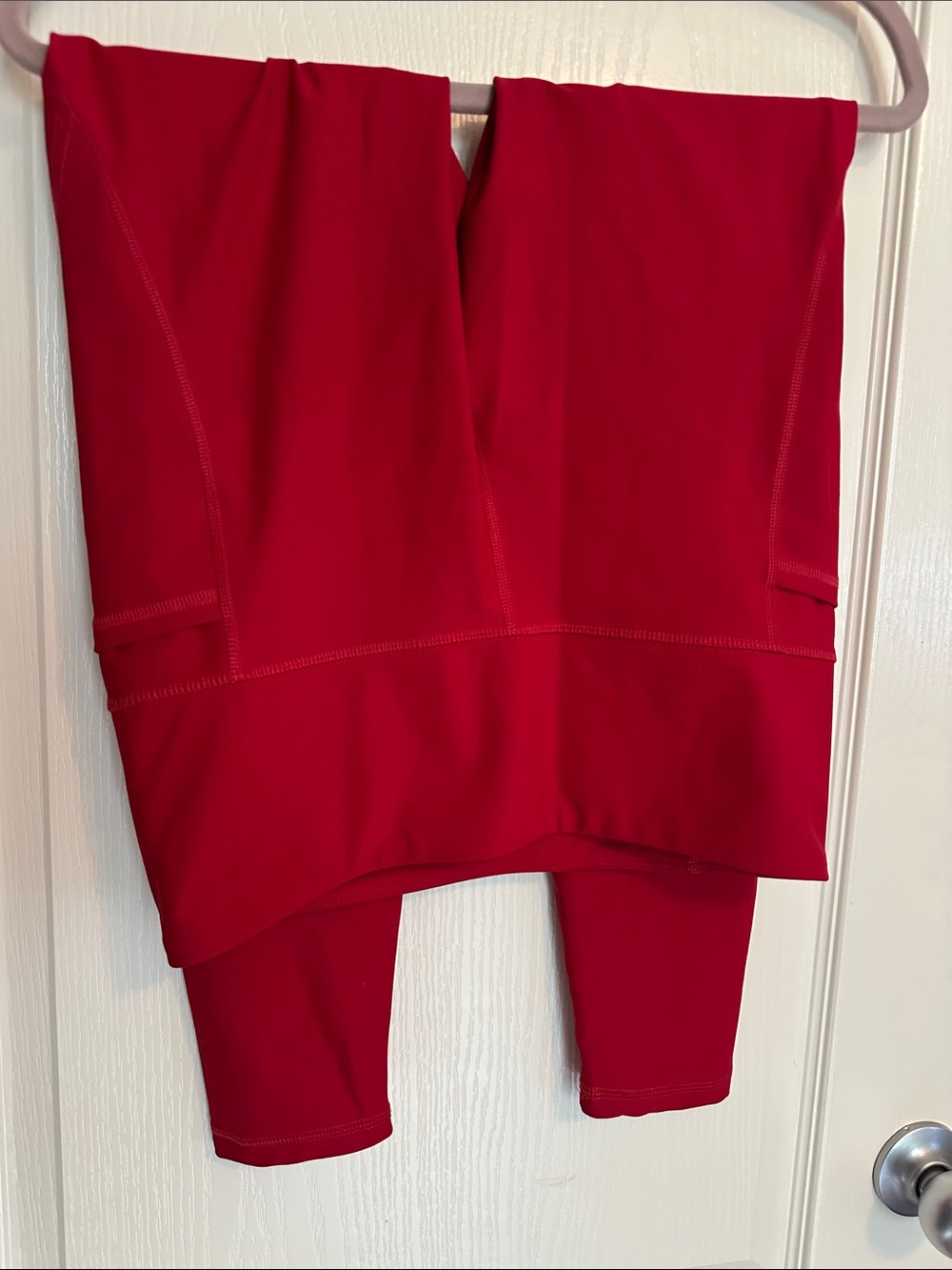 Red Old Navy Powersoft Active Leggings